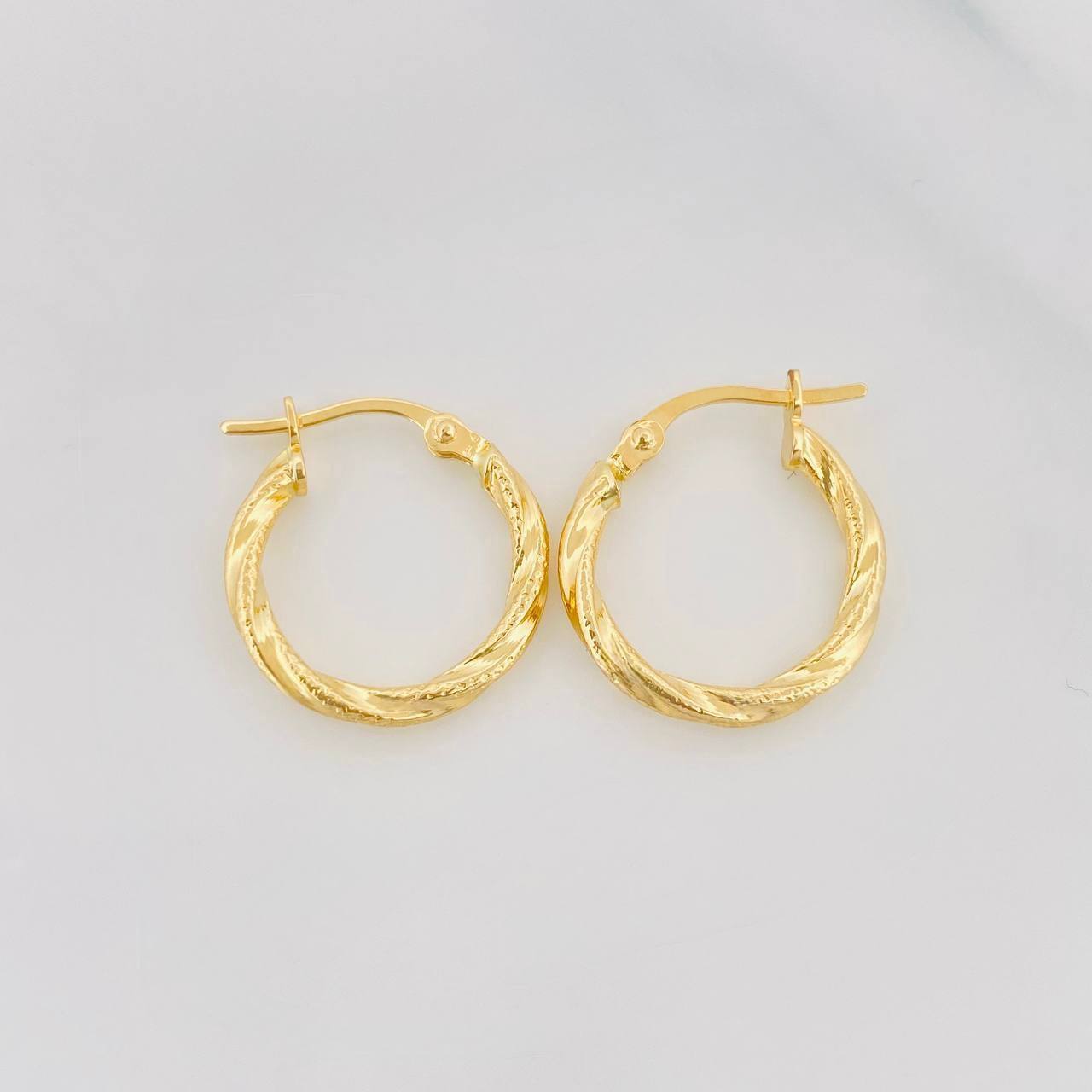 Candongas Mary Rox 1.15g / 2cm Oro Amarillo 18K