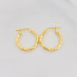 Candongas Mary Rox 1.15g / 2cm Oro Amarillo 18K
