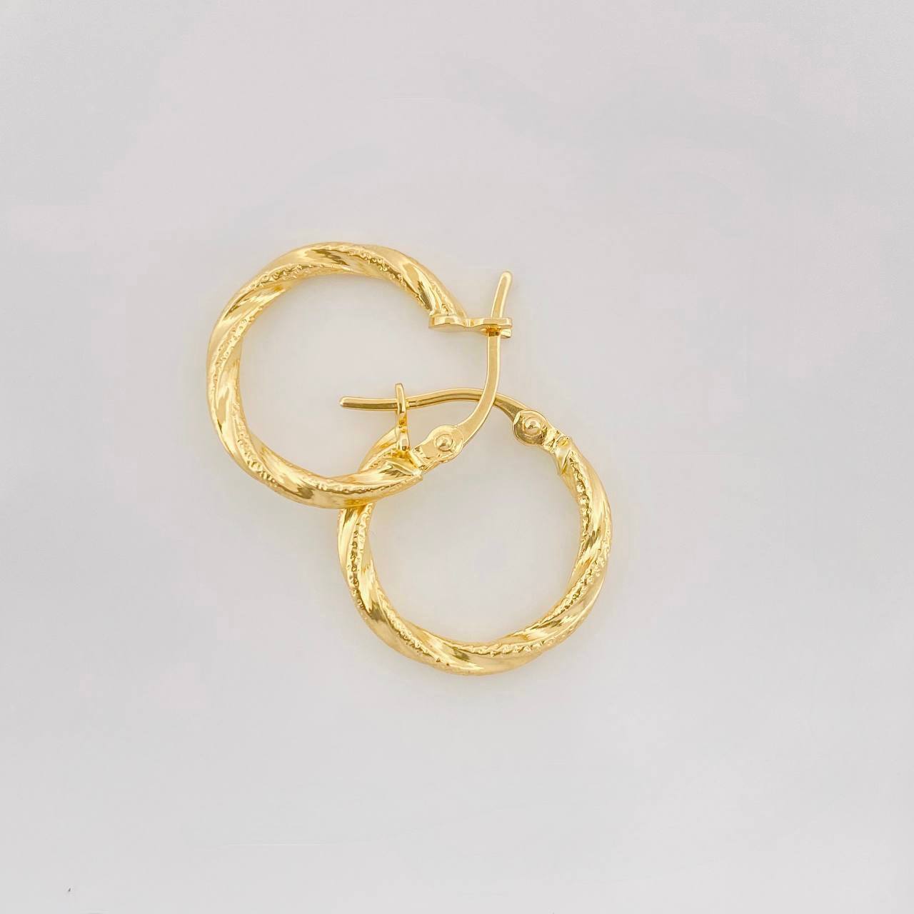 Candongas Mary Rox 1.15g / 2cm Oro Amarillo 18K