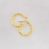 Candongas Mary Rox 1.15g / 2cm Oro Amarillo 18K
