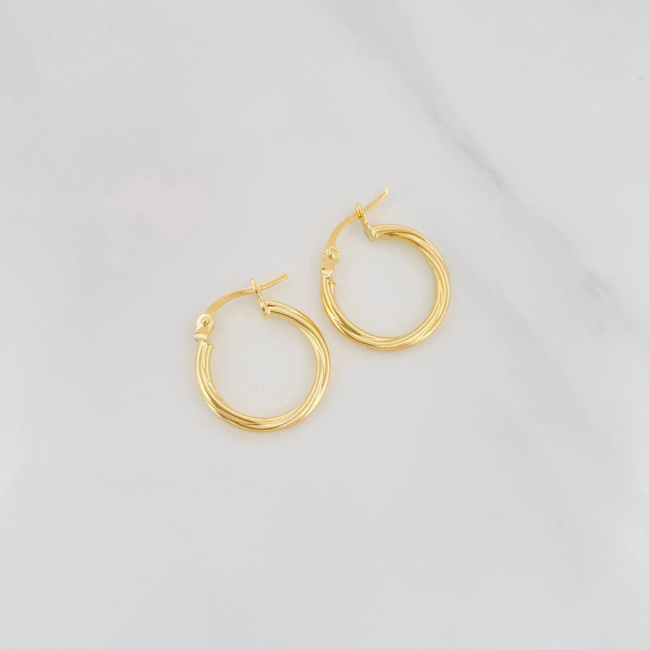 Candongas Mary 1.1g / 2cm Oro Amarillo 18K
