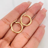 Candongas Mary 1.1g / 2cm Oro Amarillo 18K