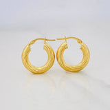 Candongas Mary 2.6g / 2cm Oro Amarillo 18K