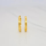 Candongas Tornillo 1.9g / 2.05cm Oro Amarillo 18K
