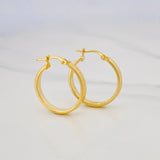 Candongas Tornillo 1.9g / 2.05cm Oro Amarillo 18K