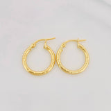 Candongas Rox 1.25g / 2cm Oro Amarillo 18K