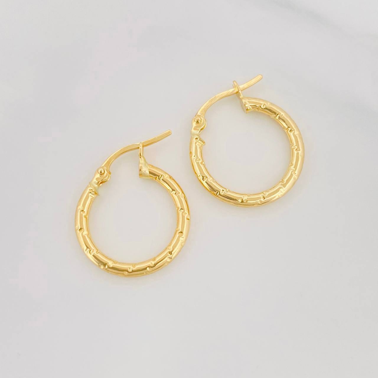 Candongas Rox 1.25g / 2cm Oro Amarillo 18K
