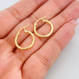 Candongas Rox 1.25g / 2cm Oro Amarillo 18K