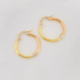 Candongas Lady 1.55g / 2cm Tres Oros 18K