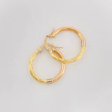 Candongas Lady 1.55g / 2cm Tres Oros 18K