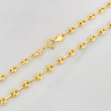 Cadena GC 4.8g / 50cm / 3.16mm Oro Amarillo 18K