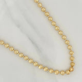 Cadena Militar Media Luna 23.35gr / 62cm / 5mm Oro Amarillo Nac.Esp. 18K $