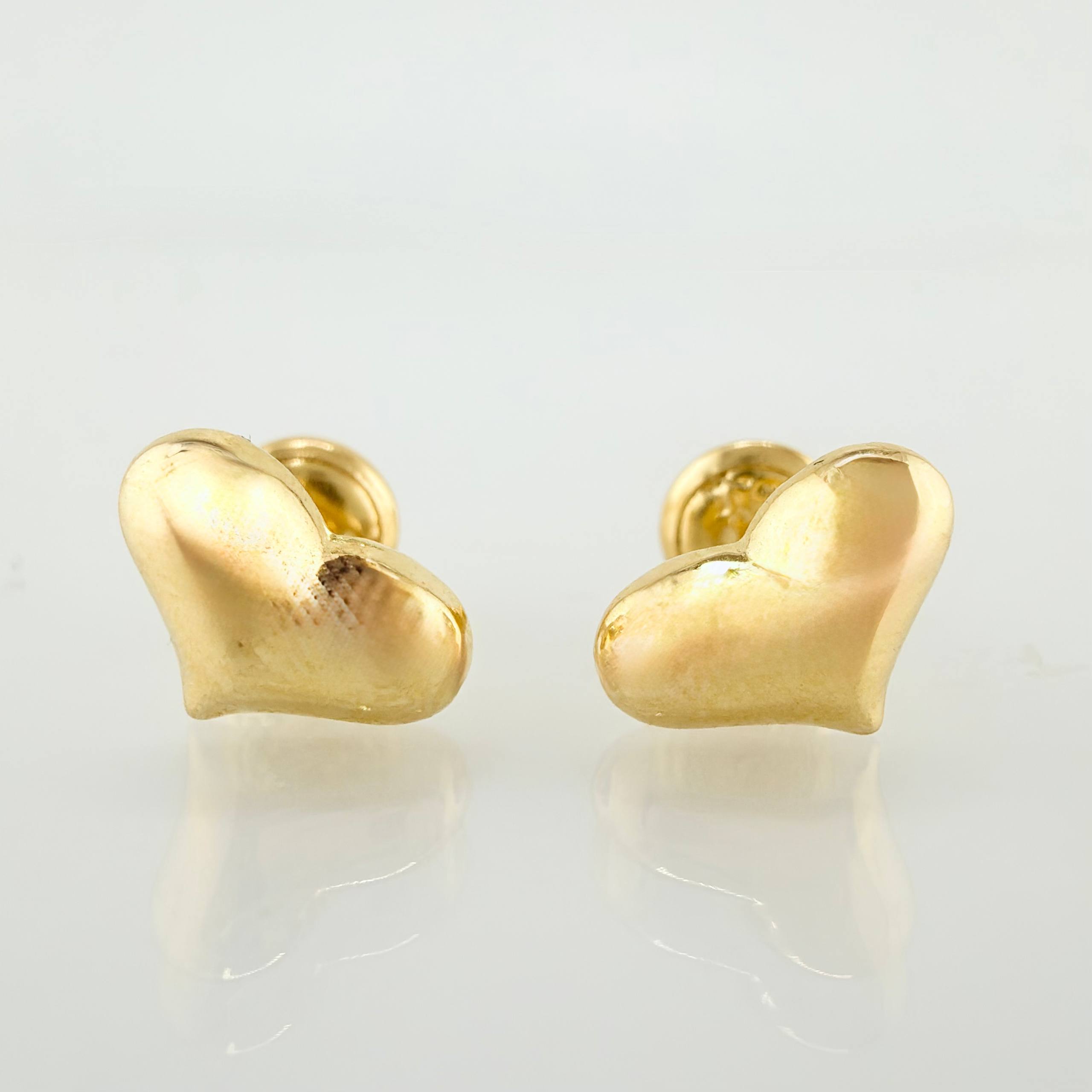 Topos Corazon 0.7gr / 6.7mm Oro Amarillo 18K