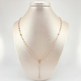 Rosario Virgen Milagrosa 6.15gr / 50cm / 3mm - 4mm Oro Rosa +4 18K *