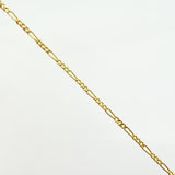 Cadena Figaro 1.75gr / 60cm / 1.5mm Oro Amarillo +1 18K ©