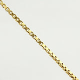 Cadena Veneciana 3.6gr / 45cm / 1.4mm Oro Amarillo +3 18K *