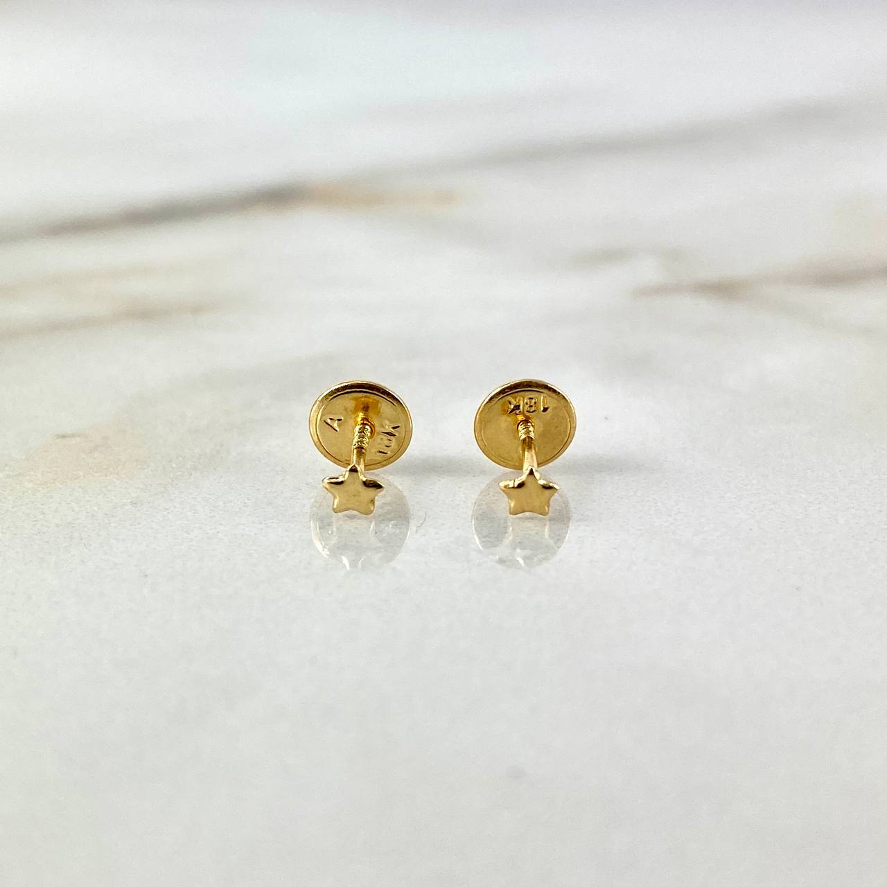 Topos Estrella 0.4gr / Oro Amarillo ©