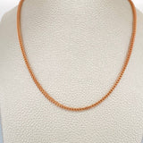 Cadena Franco 8.65gr / 60.1cm / 2.26mm Oro Rosa +3 18K $