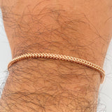 Pulso Franco 3.1gr / 18.7cm / 2.31mm Oro Rosa +3 18K $