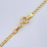 Cadena Cubana 1.95gr / 45cm / 2.12mm Oro Amarillo +1 18K $