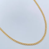 Cadena Cubana 1.85gr / 44.8cm / 2.04mm Oro Amarillo +1 18K $