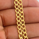 Cadena Cubana 13.65gr / 59.8cm / 5.09mm Oro Amarillo +1 18K $