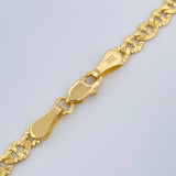 Cadena Escalera Volga 7.35gr / 65.4cm / 3.77mm Oro Amarillo +3 18K $