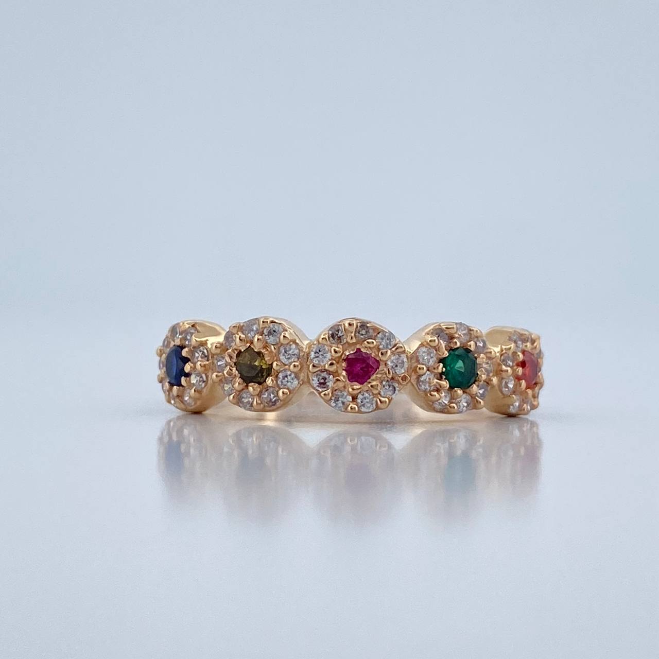 Anillo Churumbela Tupido 2.2gr / T6 / Oro Amarillo 18K %