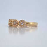 Anillo Churumbela Tupido 3.15gr / T6 3/4 / Oro Amarillo 18K %