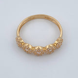Anillo Churumbela Tupido 2.45gr / T7 3/4 / Oro Amarillo 18K %