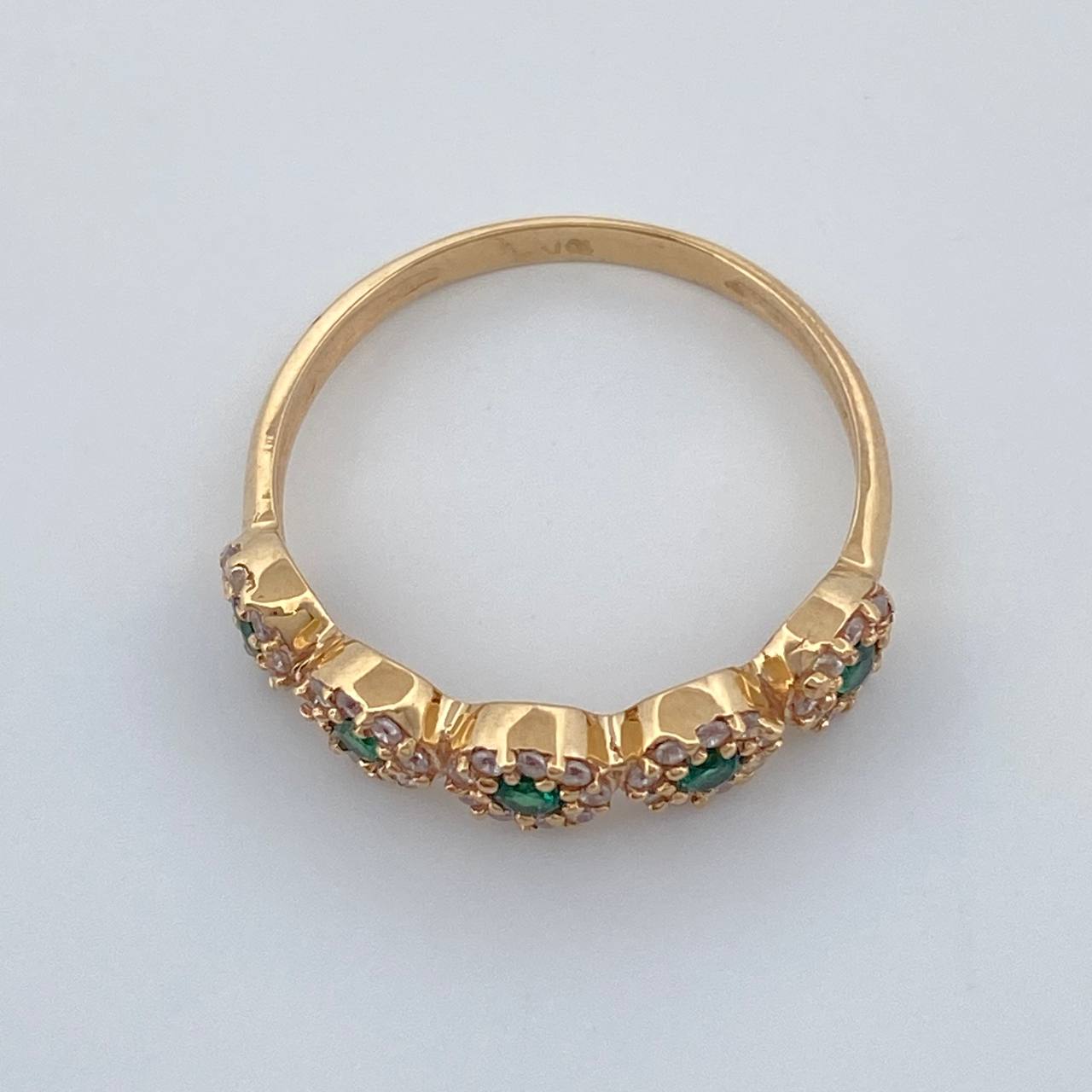 Anillo Churumbela Tupido 2.15gr / T6 / Oro Amarillo 18K %