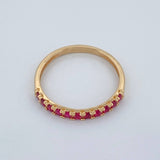 Anillo Churumbela 1.5gr / T7 / Oro Amarillo 18K %