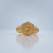 Anillo Corona 6gr / T9 1/4 / Oro Amarillo 18K %