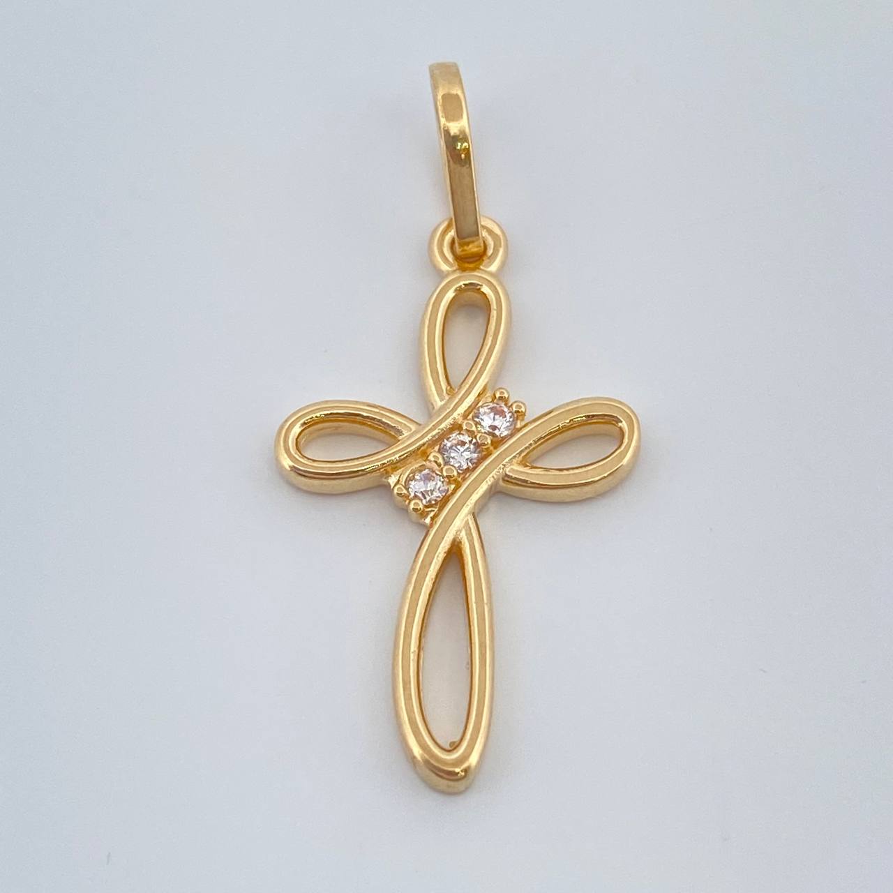 Dije Cruz Liston 1.45gr / 2.7cm / Oro Amarillo 18K %