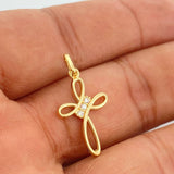 Dije Cruz Liston 1.45gr / 2.7cm / Oro Amarillo 18K %