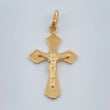 Dije Cruz Cristo 2gr / 3cm / Oro Amarillo 18K %