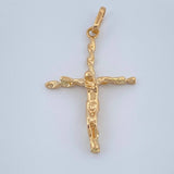 Dije Cruz Cristo 1.7gr / 3.4cm / Oro Amarillo 18K %