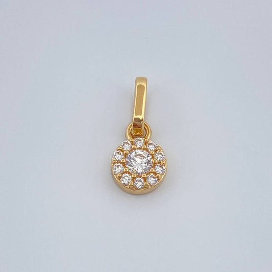 Dije Halo 0.6gr / 1.3cm / Oro Amarillo 18K %