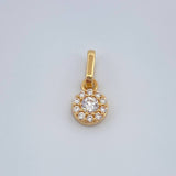 Dije Halo 0.6gr / 1.3cm / Oro Amarillo 18K %