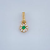 Dije Halo 0.45gr / 1.2cm / Oro Amarillo 18K %