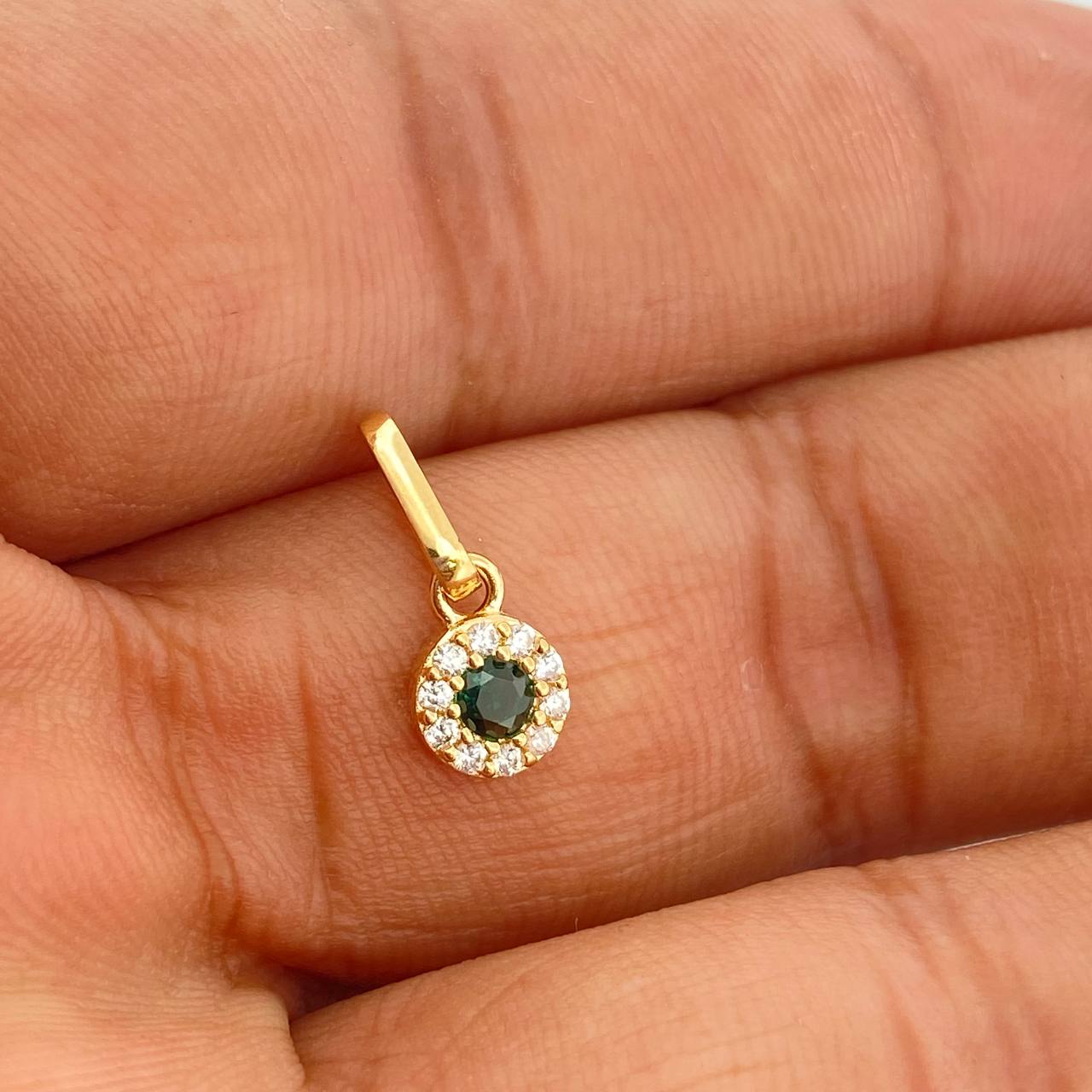 Dije Halo 0.6gr / 1.3cm / Oro Amarillo 18K %