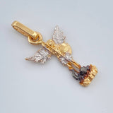 Dije San Miguel Arcangel 1.1gr / 2.3cm / Tres Oros 18K %