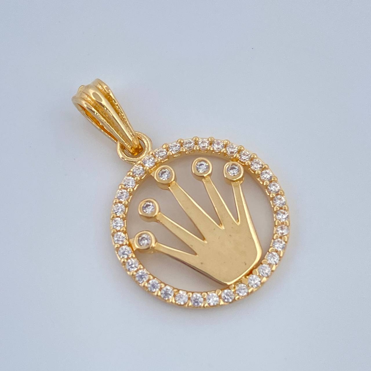 Dije Corona 1.6gr / 2.2cm / Oro Amarillo 18K %