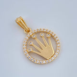 Dije Corona 1.6gr / 2.2cm / Oro Amarillo 18K %