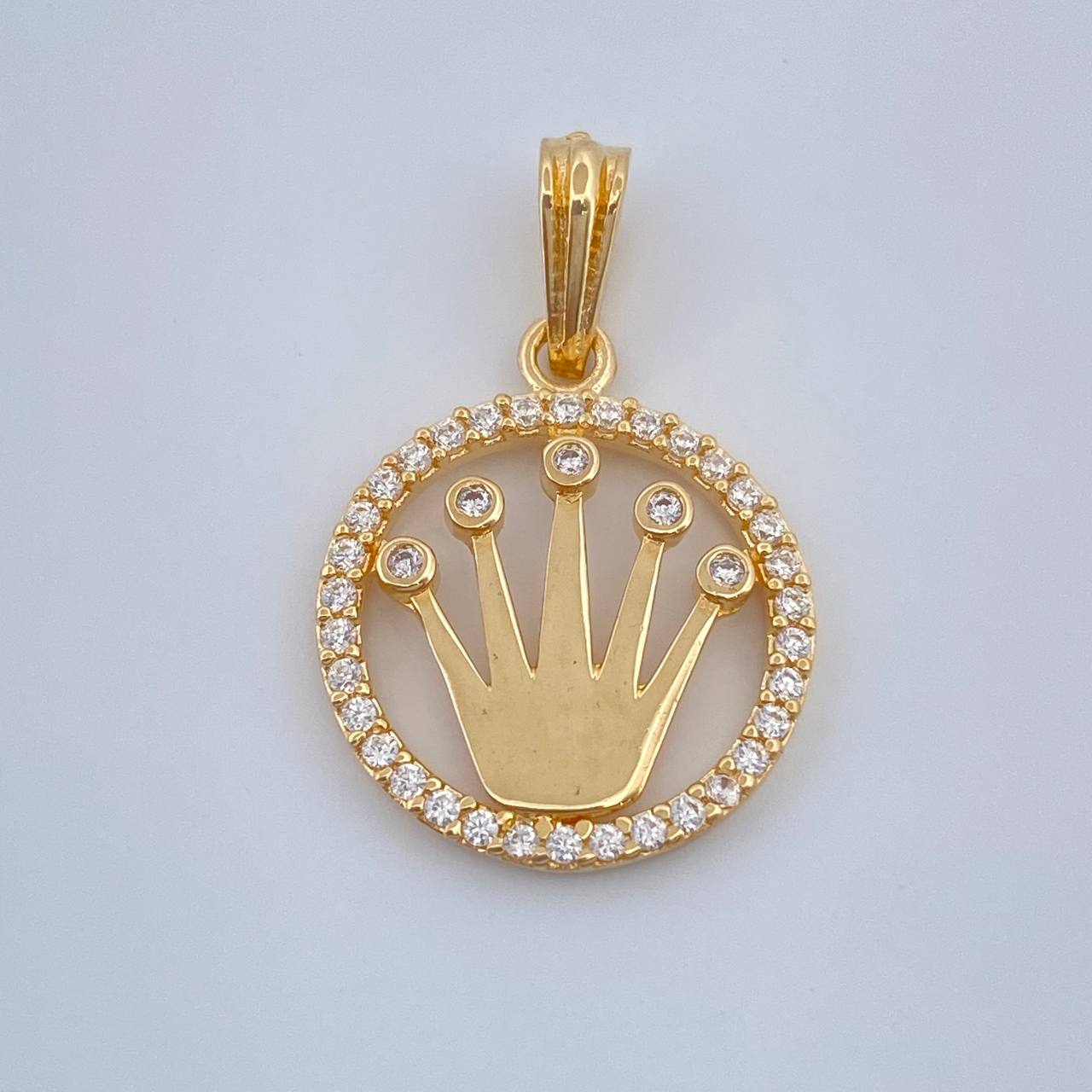 Dije Corona 1.6gr / 2.2cm / Oro Amarillo 18K %