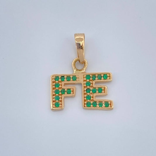 Dije Fe 0.85gr / 1.5cm / Oro Amarillo 18K %