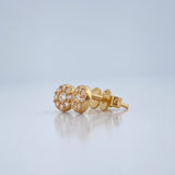 Topos Halo 0.95gr / Oro Amarillo 18K %