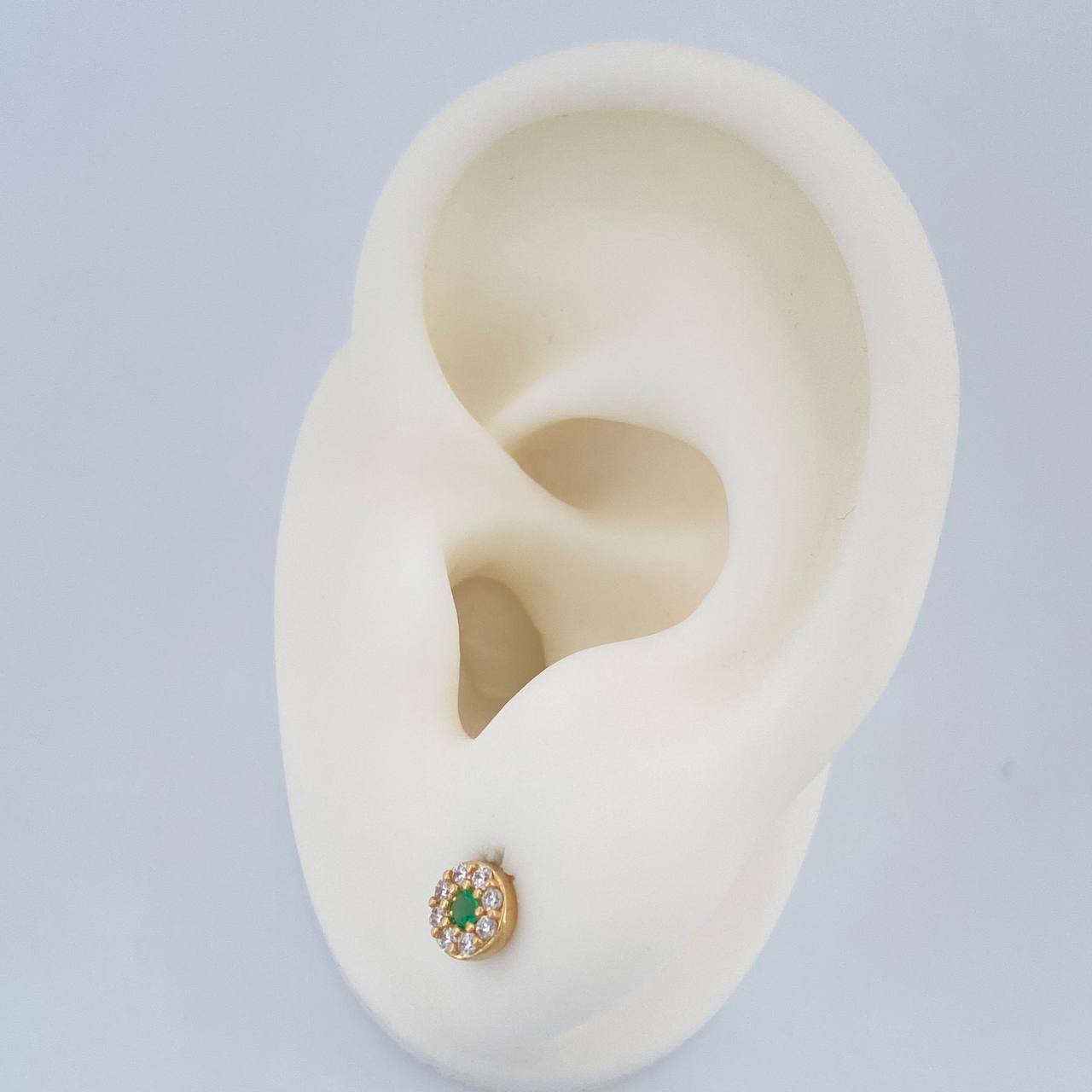 Topos Halo 0.95gr / Oro Amarillo 18K %