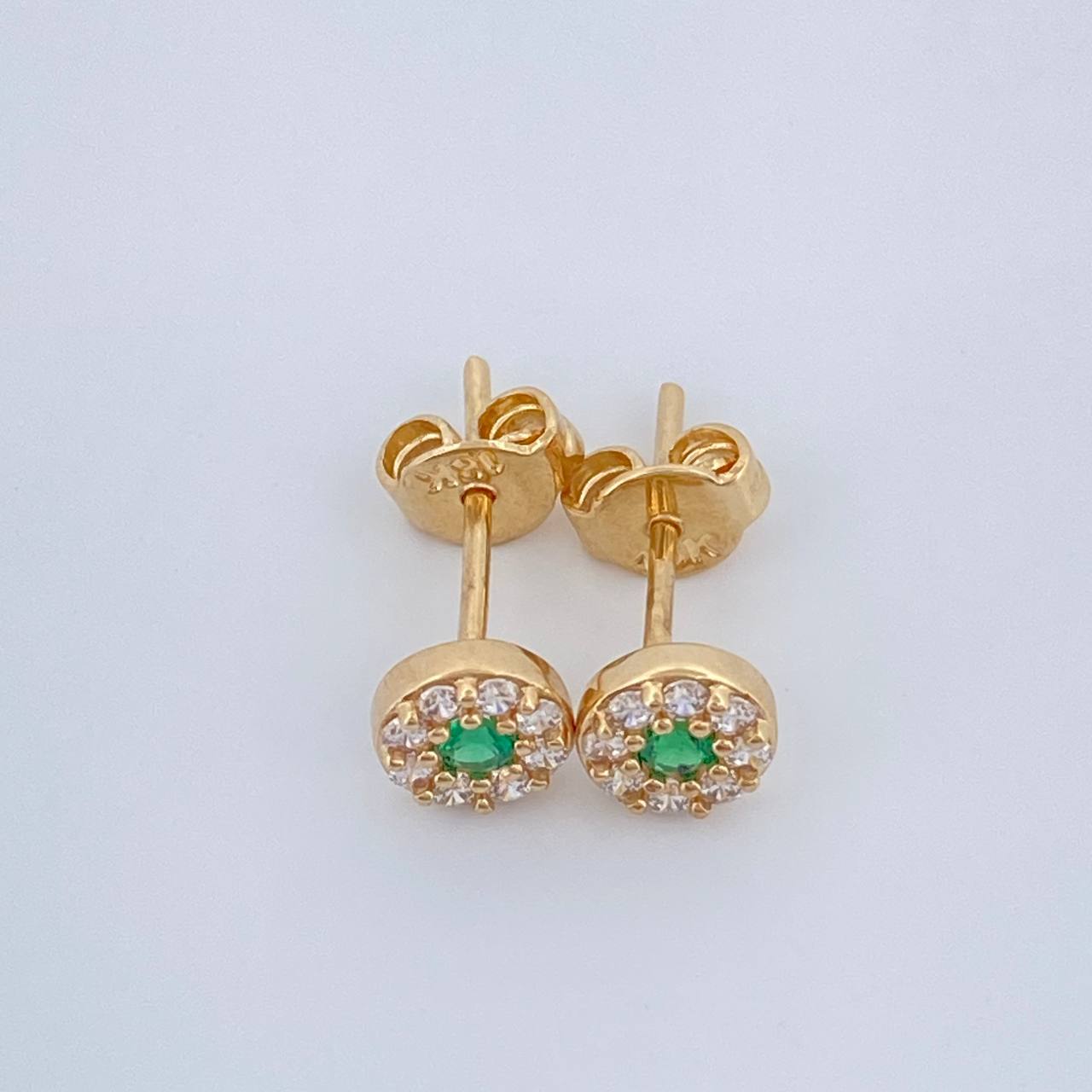 Topos Halo 0.95gr / Oro Amarillo 18K %