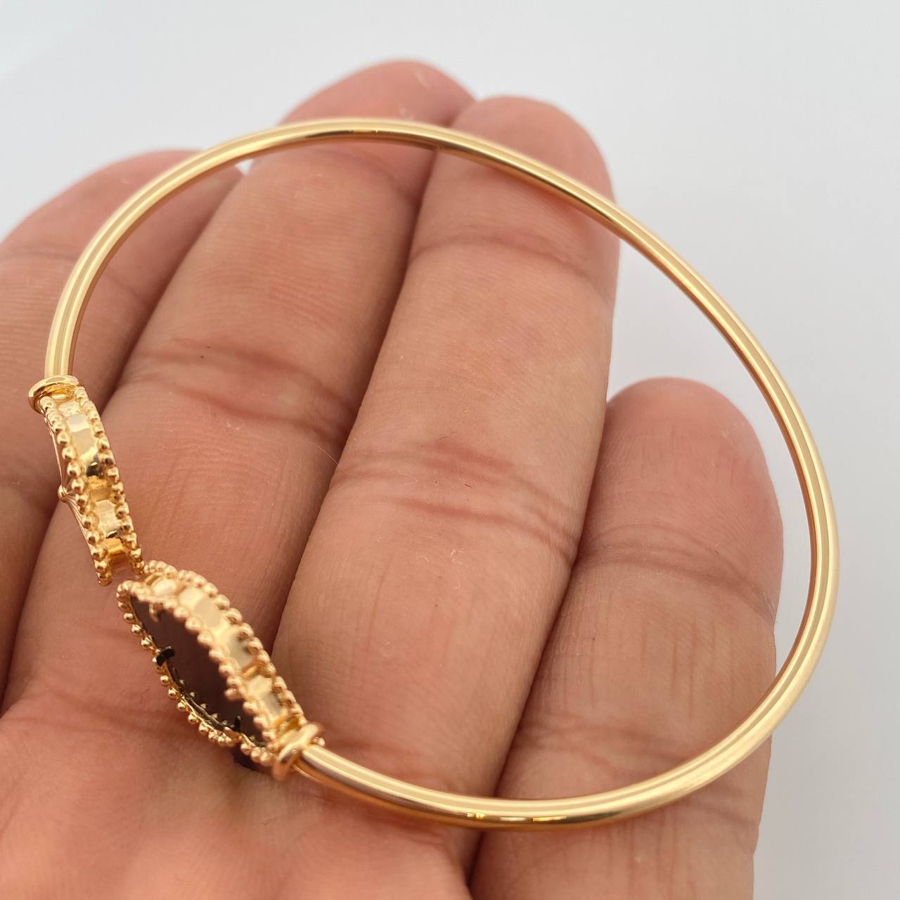 Pulso Trebol 8.5gr / 19cm / 1.95mm Oro Amarillo Nac.Esp  18K %